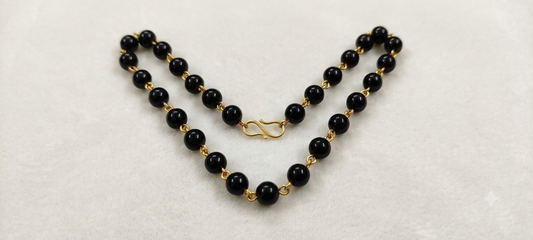 Noir Onyx Classic Beaded Bracelet