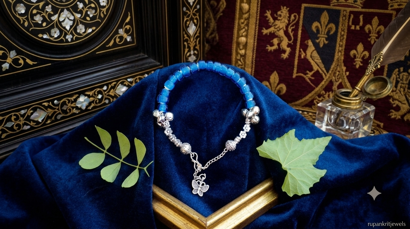 Imperial Azure Charm Bracelet