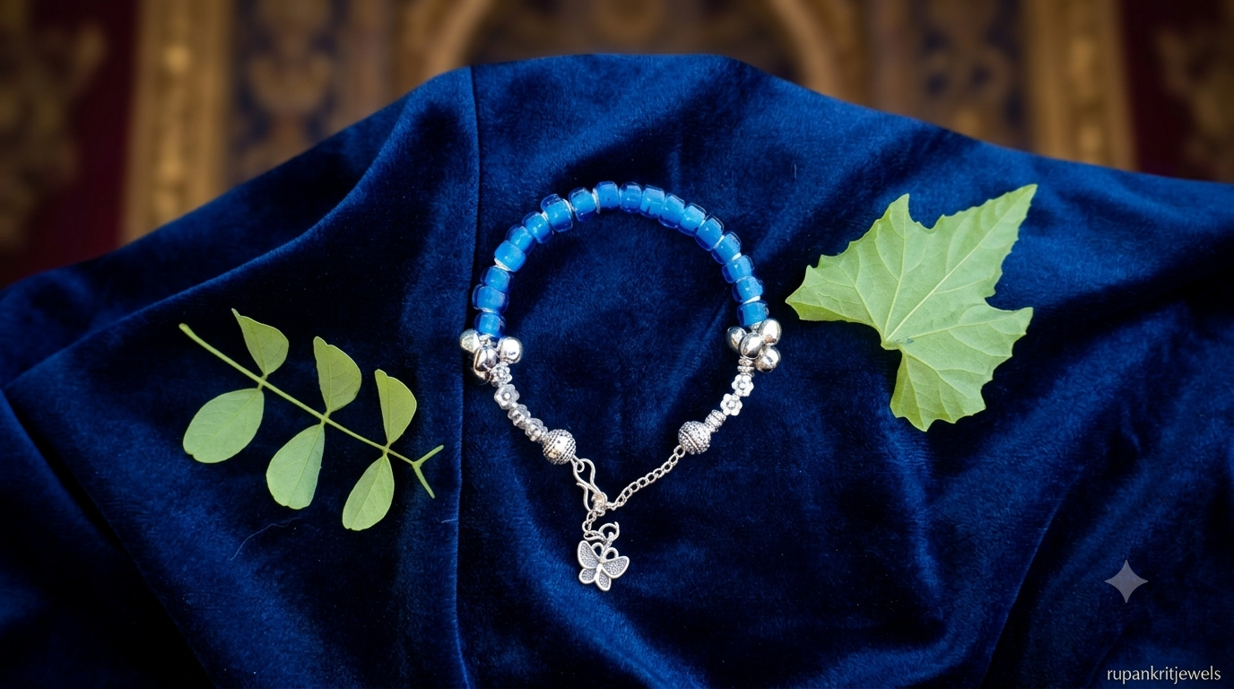 Imperial Azure Charm Bracelet