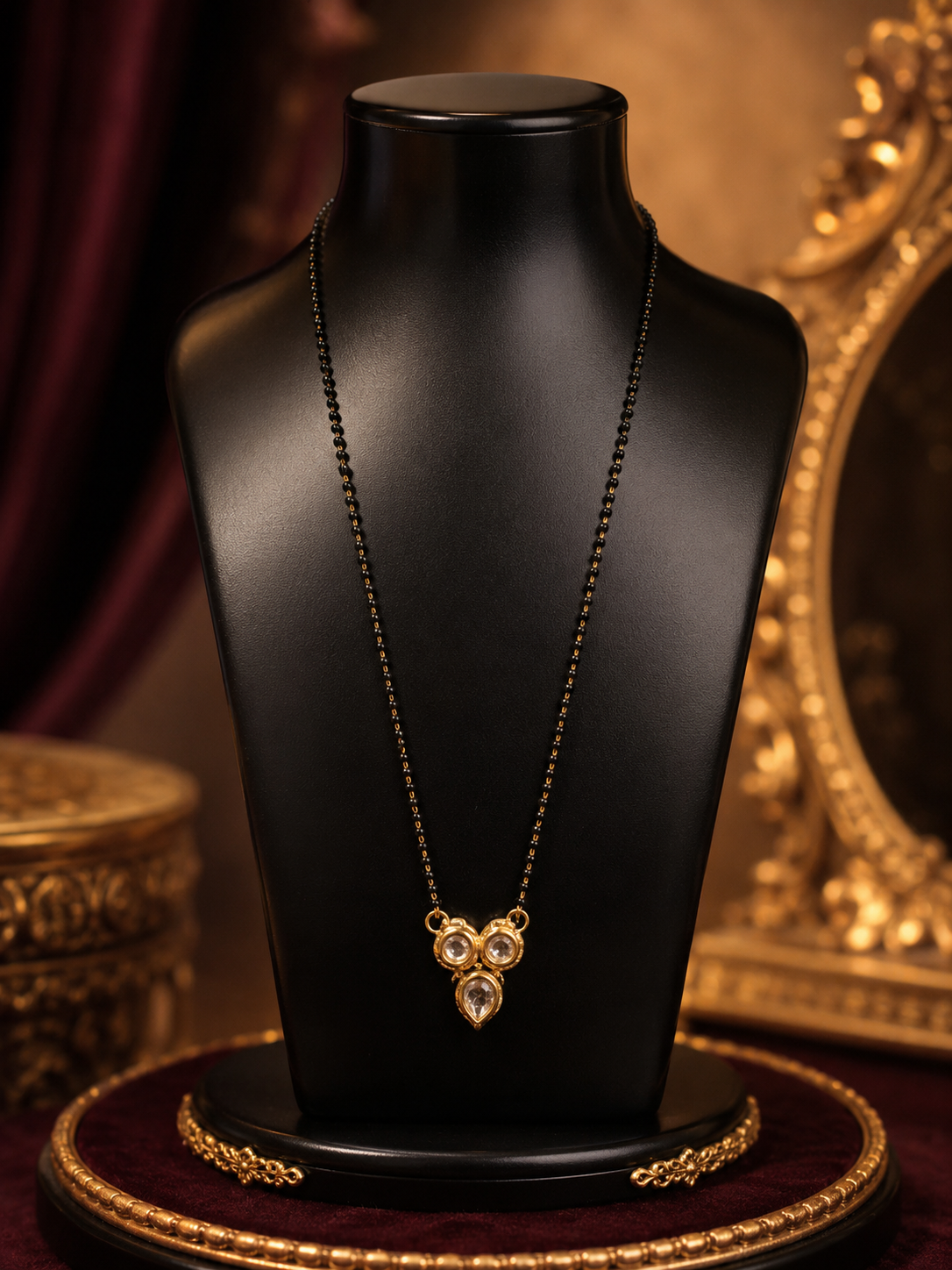 Elegant Kundan Mangalsutra – Timeless Grace