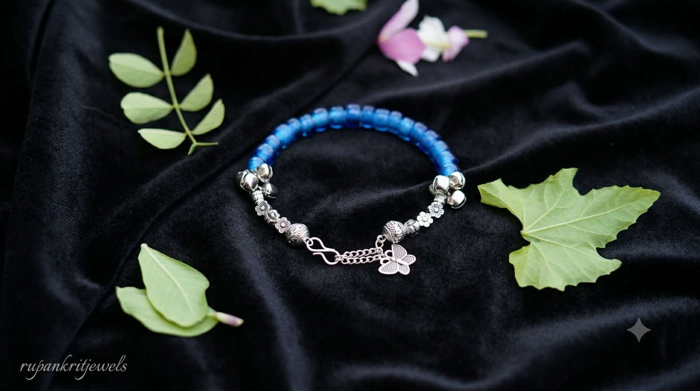 Imperial Azure Charm Bracelet